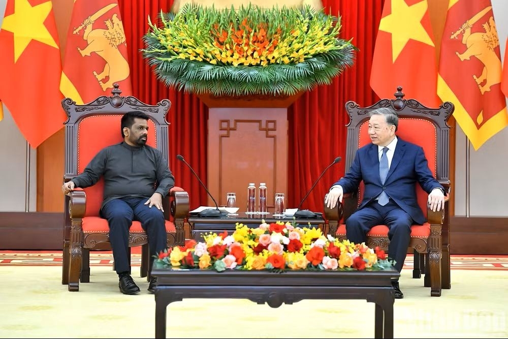 Party chief and President To Lam to pay state visit to Sri Lanka